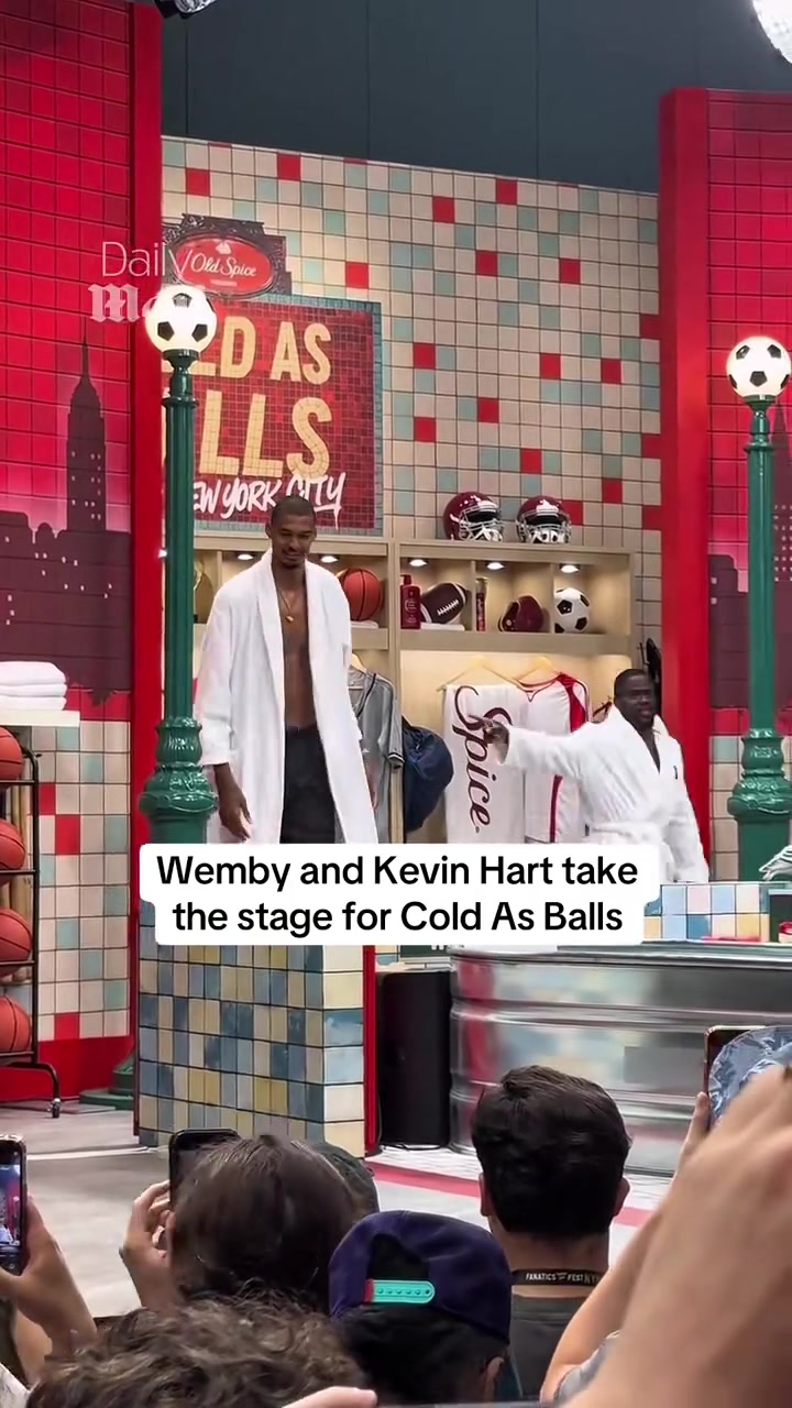 文班亚马中国行结束返美 将录制凯文哈特节目和蛋蛋一样冰