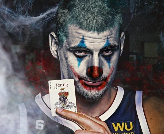 小丑皇，约基奇近五场场均37分16.2篮板10.2助攻