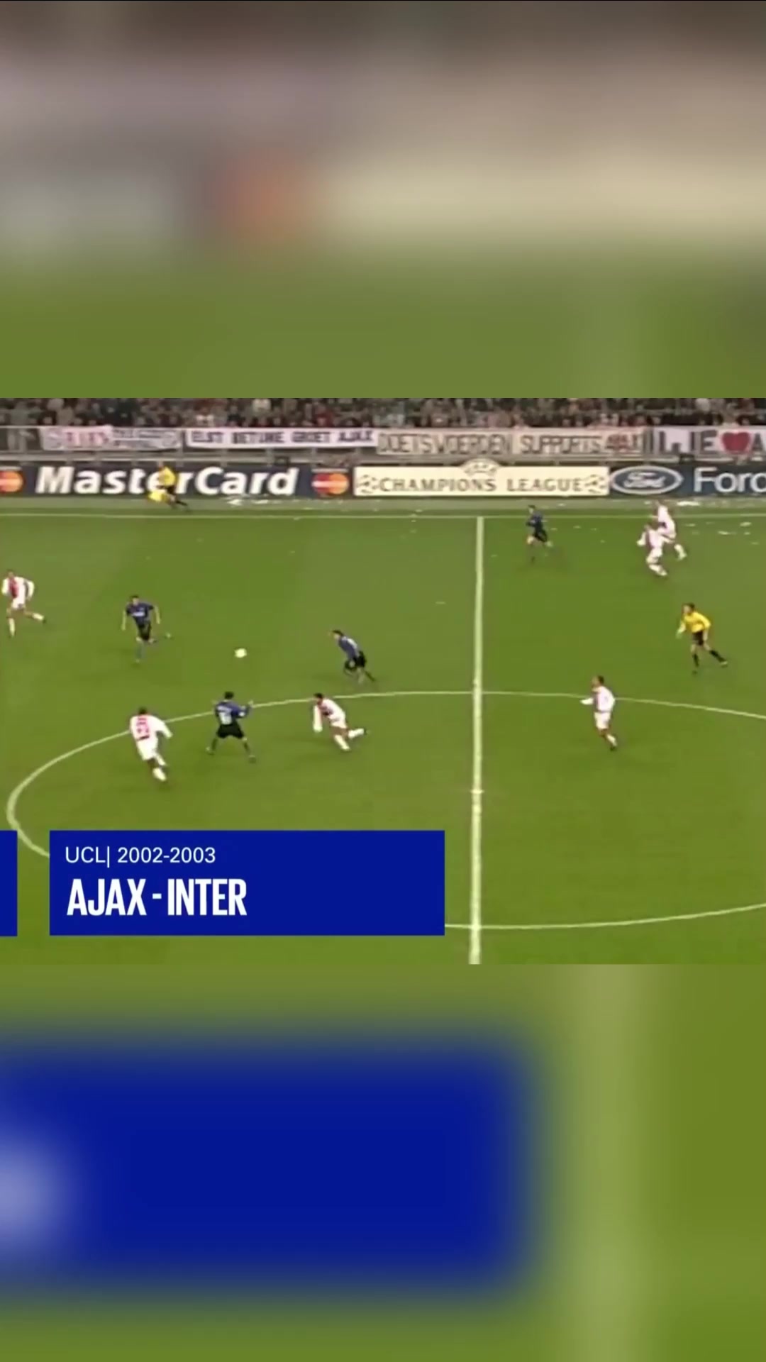 两位顶级中锋的完美传跑配合维埃里反击传中克雷斯波头球破门