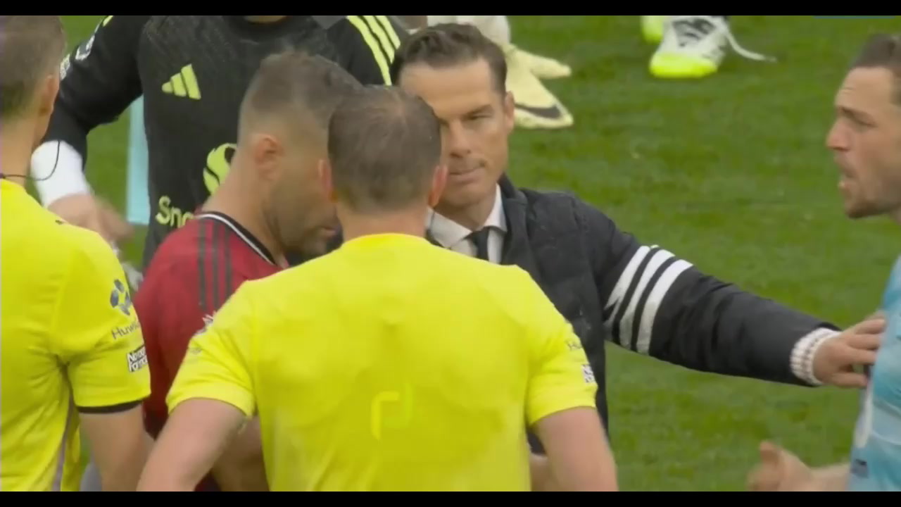 对判罚非常不满伯恩利主教练赛后找裁判理论