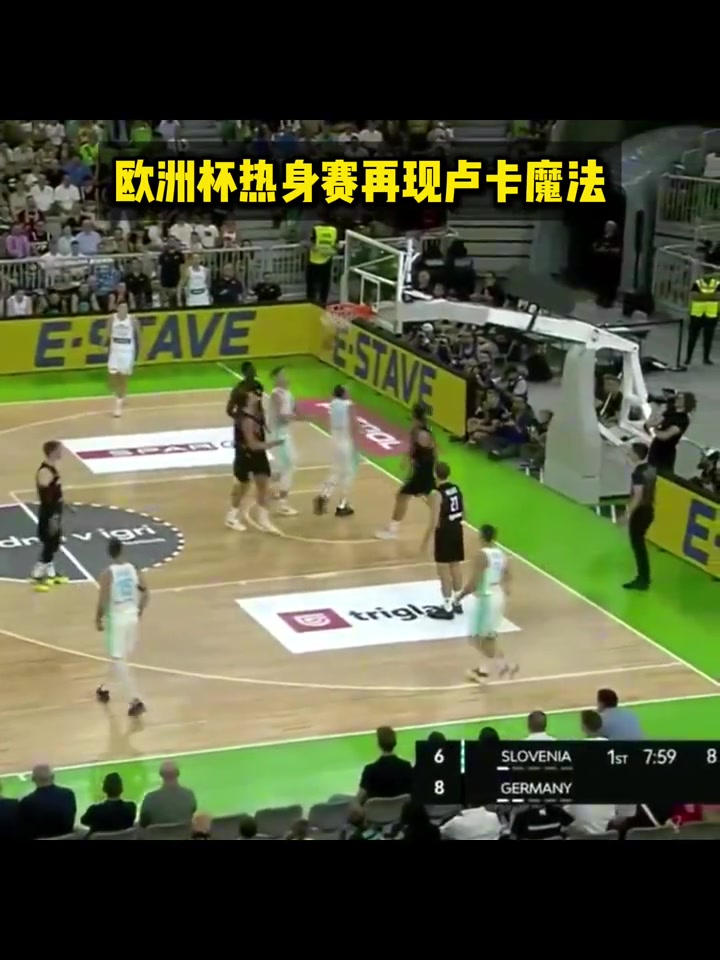 这什么逆天手感东契奇随手高抛打板入筐 对手拉都拉不住