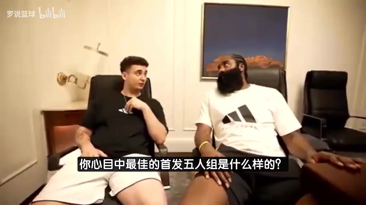 无小卡哈登评最佳队友阵容欧文威少搭档自己前场KD恩比德