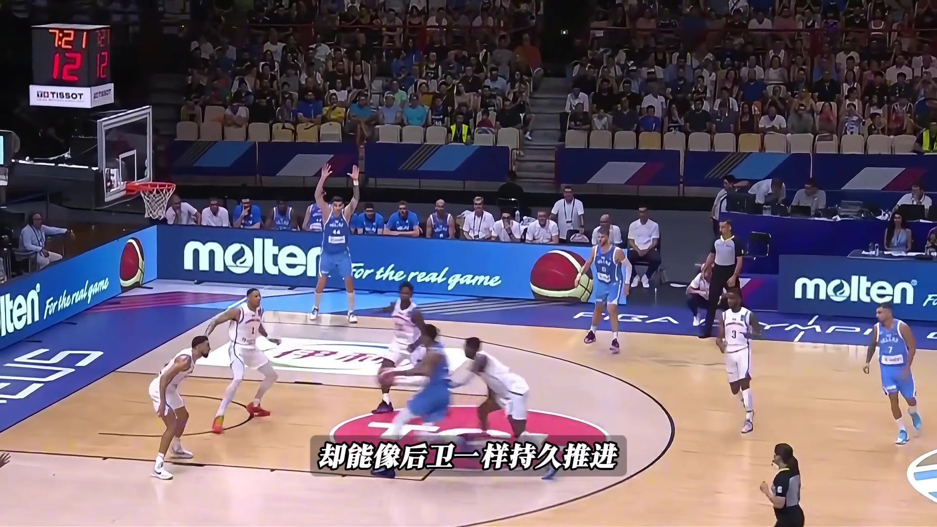 国际赛场的字母哥就是全能战士