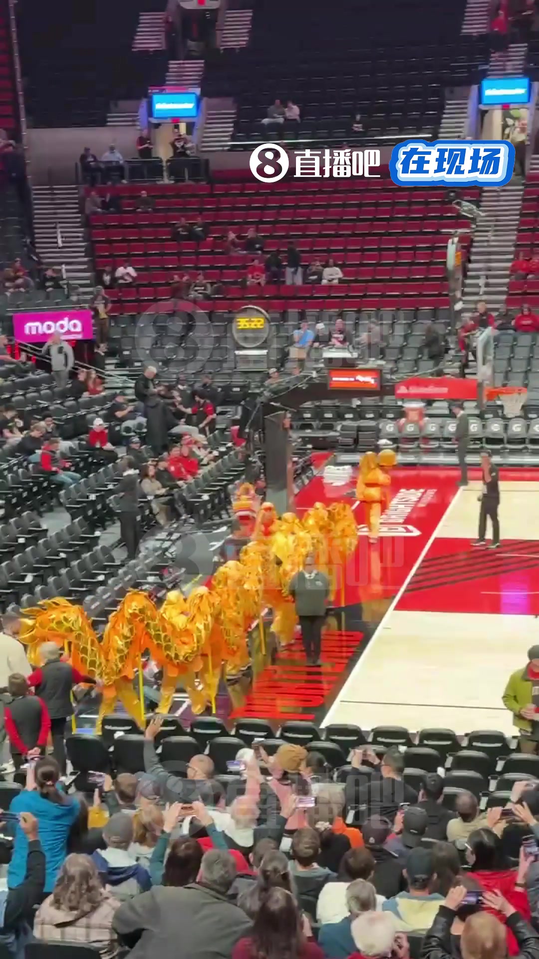 中国元素当地中国学校受邀今日将在开拓者主场表演舞龙