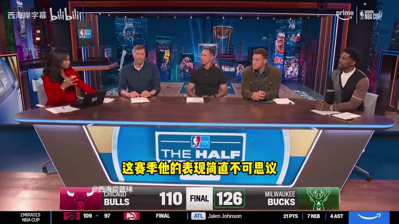 格里芬之前我就选字母哥为MVP很多人还质疑我的选择