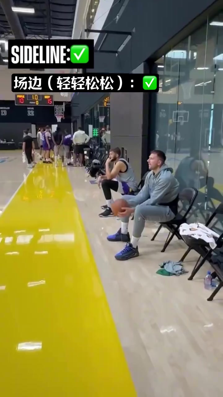 这球感真是老天爷赏饭吃东契奇分享一下我最近的花式进球