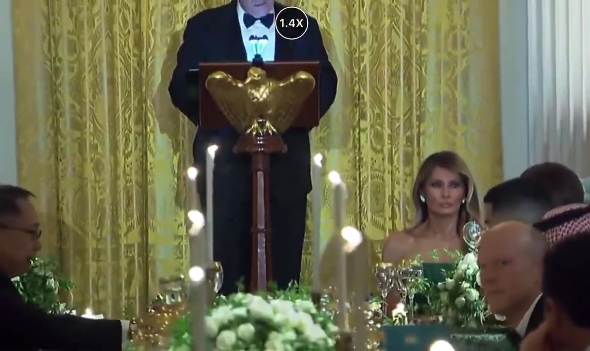 C罗在白宫与特朗普会面这排场有点大啊