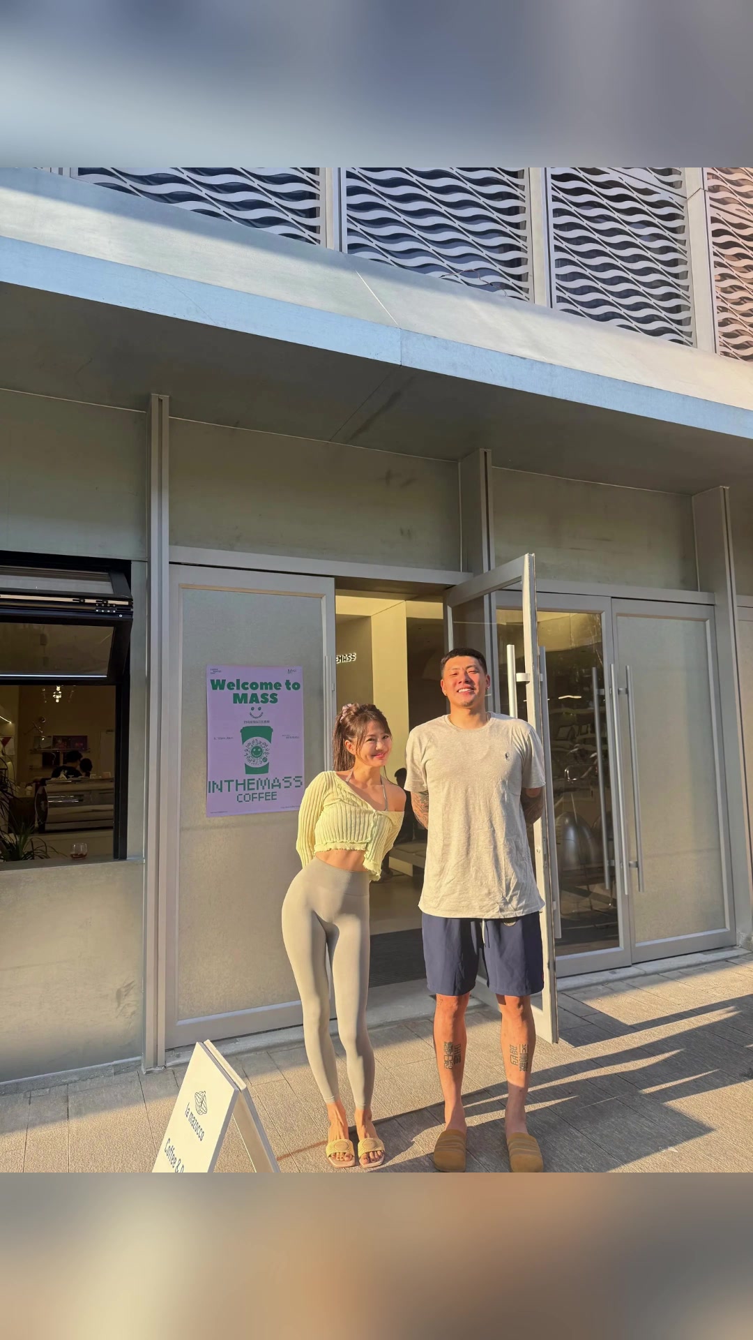 女网友在健身房偶遇王大雷