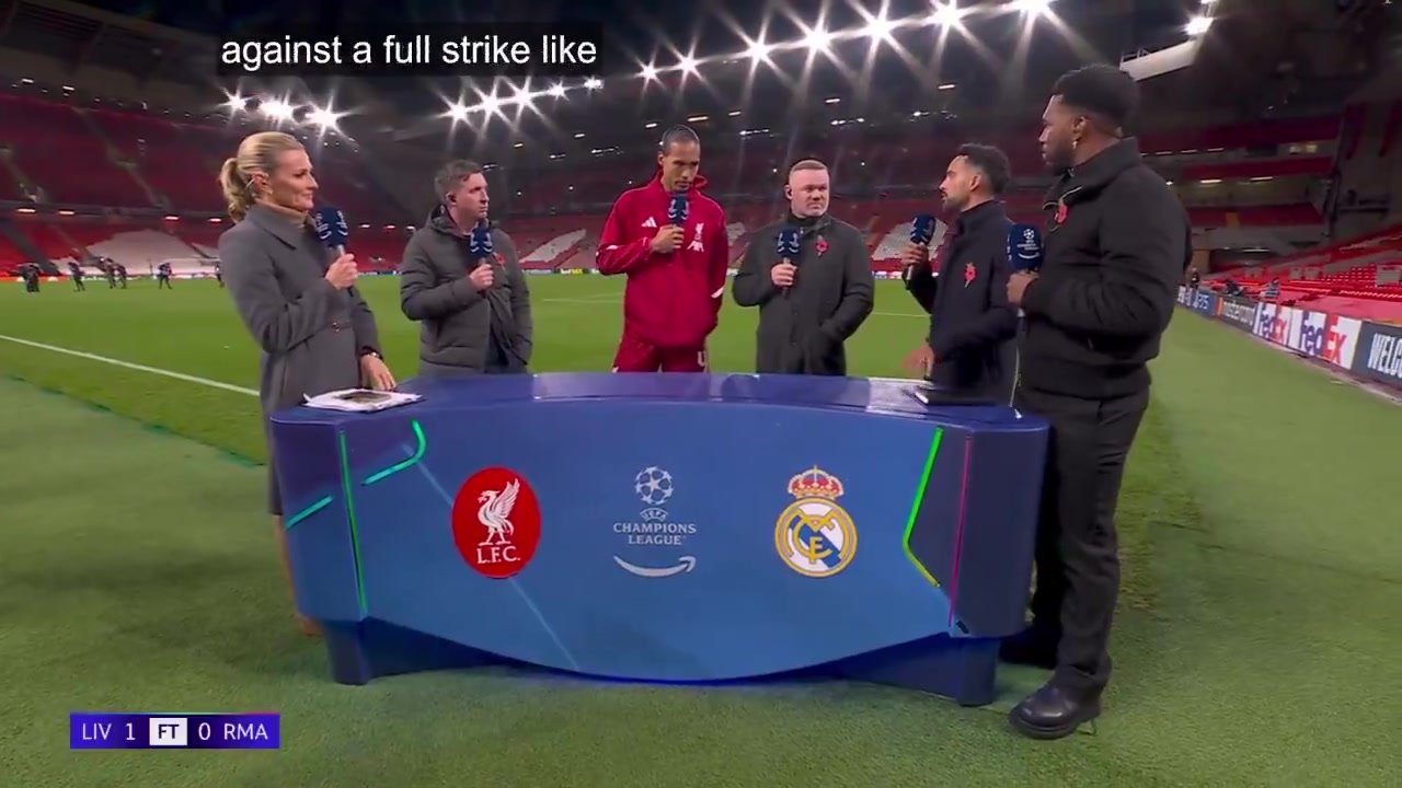 赛前你见过阿诺德吗或者赛后你打算见他范戴克不