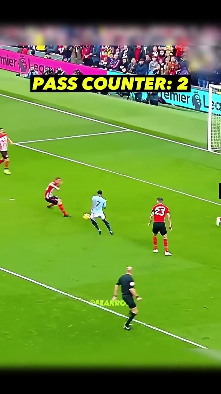 能控这么久也挺厉害名场面曼城禁区内20秒7脚传递无人射门