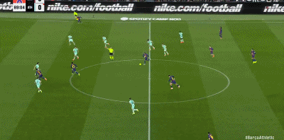 第90+1分钟，亚马尔连续摆脱后精准直塞，费兰推射破门！巴萨4-0毕包